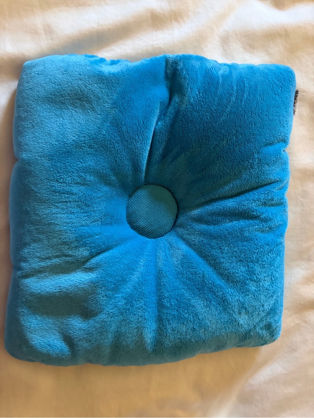 Plush IHome Blue Donut Speaker Cushion